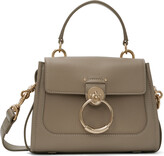 Thumbnail for your product : Chloé Taupe Mini Tess Day Bag