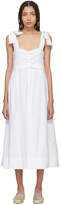 See by Chloé White Tie Shoulder Dress 