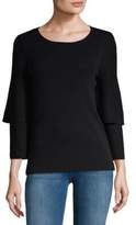 Thumbnail for your product : Calvin Klein Ruffle-Sleeve Top