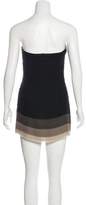 Thumbnail for your product : Alice + Olivia Raw Edge Silk Dress w/ Tags