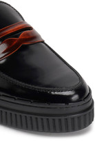 Thumbnail for your product : Tod's Glossed-leather Loafers