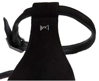 Ted Baker Triple Strap Sandals Colour: BLACK, Size: UK 4
