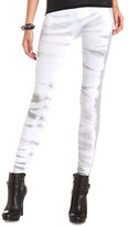 Thumbnail for your product : Charlotte Russe Seamless Tie-Dye Leggings