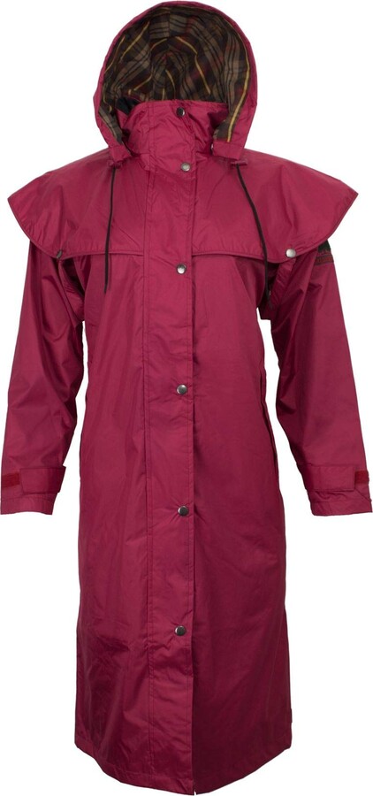 Walker & Hawkes - Veste Longue Salsbury - Style Cape - Capuche Amovible Coutures Tanches Nylon Bleu Marine Eu 48 Uk 20  C5f17b71 3af6 5b4d B766 18d0553156ea