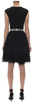 Thumbnail for your product : Alexander McQueen Tonal Lace Knit Ruffle Dress