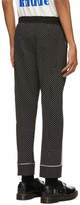 Thumbnail for your product : Rhude Black Polka Dot Smoking Trousers