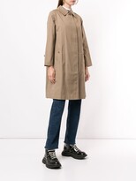 Thumbnail for your product : Burberry Pre-Owned 1990s Midi Length Trench Coat