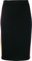 Thumbnail for your product : Etoile Isabel Marant Stripe Panel Pencil Skirt