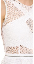 Thumbnail for your product : Yigal Azrouel Convertible Eyelet Dress