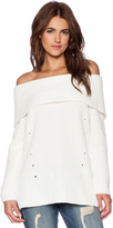 Thumbnail for your product : 525 America Heritage Off the Shoulder Sweater