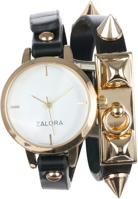 Zalora Two Tour Wrap Watch with Hardware