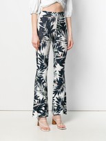 Thumbnail for your product : Black Coral Savage printed trousers