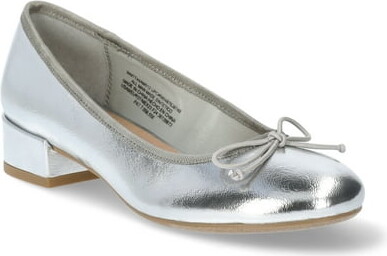 Time and Tru Women's Ballet Block Heel Pumps, Sizes 6-11