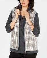 Thumbnail for your product : Karen Scott Chevron-Print Vest, Created for Macy's