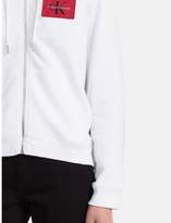Thumbnail for your product : Calvin Klein monogram logo zip hoodie