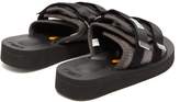 Thumbnail for your product : Suicoke Moto-vsnk Faux-snakeskin Sandals - Womens - Python