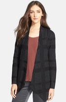 Thumbnail for your product : Eileen Fisher Plaid Felted Wool Knit Jacket (Online Only)