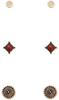 Thumbnail for your product : Forever 21 Faux Stone Stud Earring Set