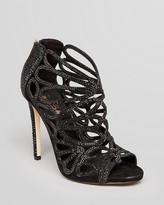 Thumbnail for your product : Le Silla Open Toe Evening Sandals - Caged High Heel