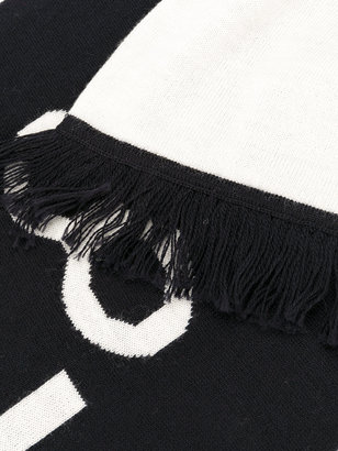 A.P.C. Hiver 87 knitted scarf