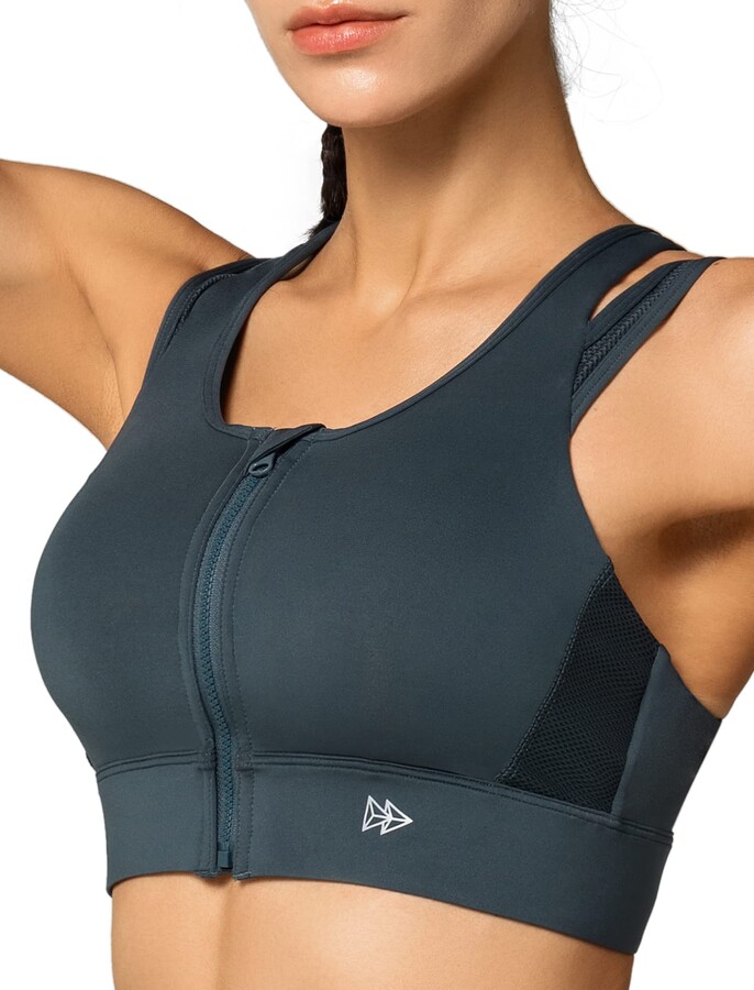 Yvette High Impact Sports Bra Y-Back High Support Workout Sports
