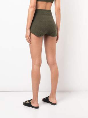 KHAITE high-waisted shorts