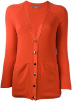 Thumbnail for your product : Cruciani ribbed V-neck cardigan