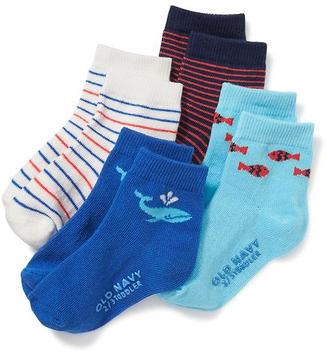 Old Navy Crew-Sock 4-Pack for Toddler & Baby