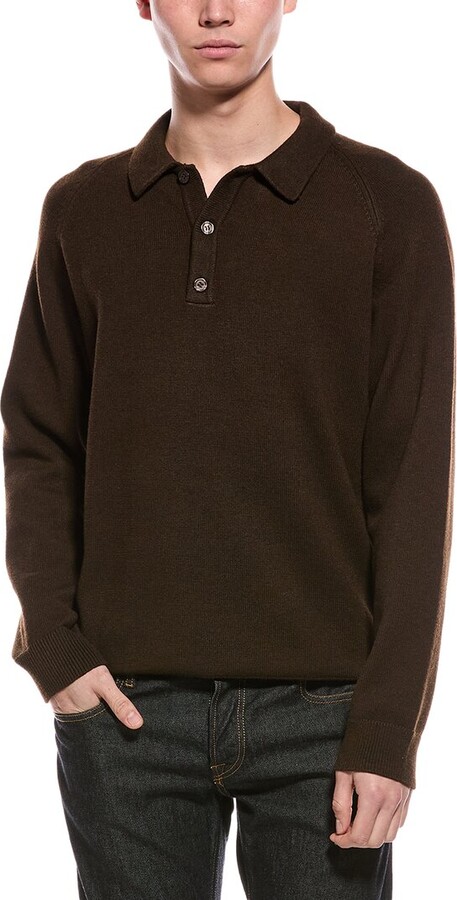 Slate & Stone Raglan Polo Sweater