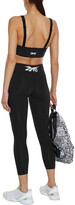 Thumbnail for your product : Reebok Printed stretch sports bra