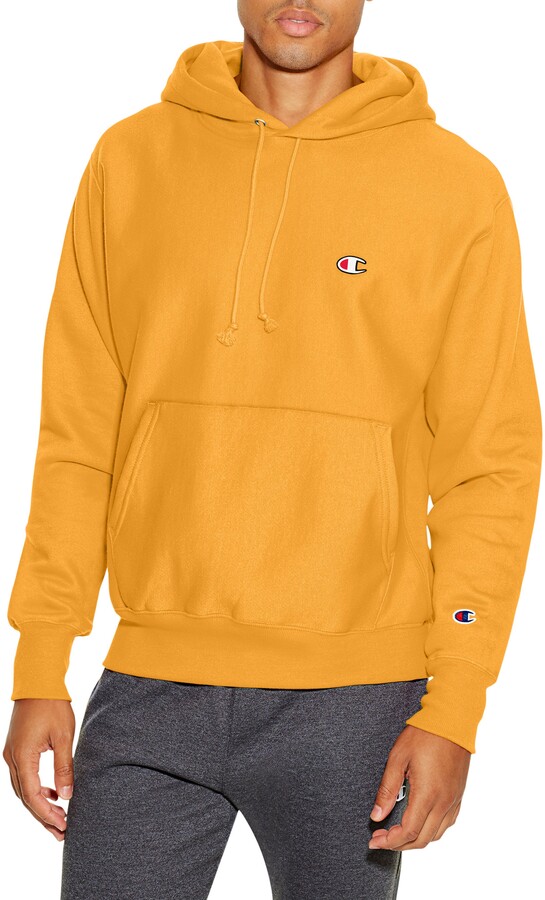 champion sweatshirt womens yellow