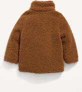 Thumbnail for your product : Old Navy Unisex Button-Front Sherpa Coat for Baby