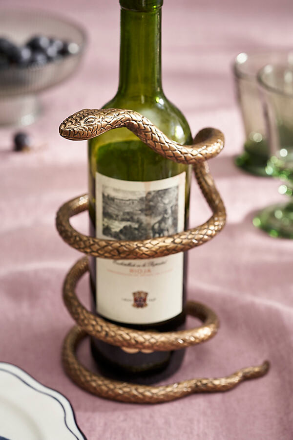 Brass Snake Bottle Holder at Terrain