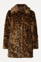 J.Crew Leopard-print Faux Fur Coat