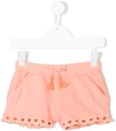 Thumbnail for your product : Chloé Kids scallop edge shorts
