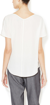 Thumbnail for your product : Halston Silk Dolman Sleeve Top