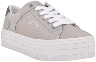 calvin klein gray sneakers