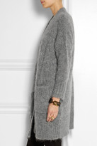 Thumbnail for your product : DKNY Mohair-blend cardigan