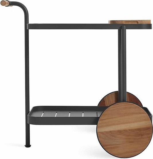 Blu Dot Longday Bar Cart in Grey