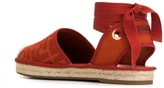 Thumbnail for your product : Fendi FF motif-embroidered espadrilles