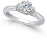 Thumbnail for your product : Macy's Diamond Solitaire Engagement Ring (1/2 ct. t.w.) in 14k White Gold