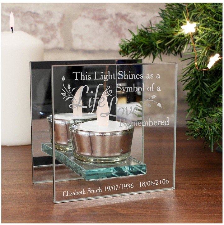 The Personalised Memento Company Personalised 'In Loving Memory' Glass