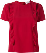Red Valentino - blouse volantée - 