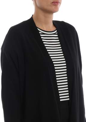 Polo Ralph Lauren Viscose And Wool Over Cardigan With Slits