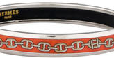 Thumbnail for your product : Hermes Narrow Enamel Bracelet