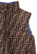 Thumbnail for your product : Fendi Reversible Nylon Down Vest