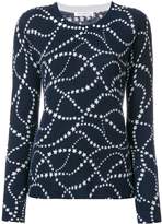Thumbnail for your product : Equipment stars print knitted top