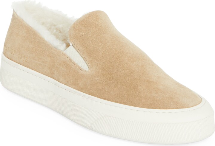 Common Projects Genuine Shearling Slip-On Sneaker