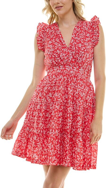 Taylor Women's Dress Printed Mini Dress