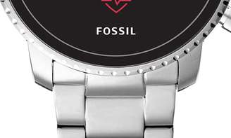 Fossil Q Explorist HR Gen 4 Bracelet Strap Smart Watch, 45mm